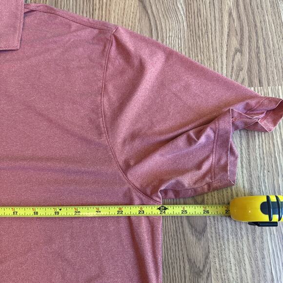 Matte Grey Hous of Grey Polo Shirt Mens XL Red Short Sleeve Active Golf - Picture 4 of 8